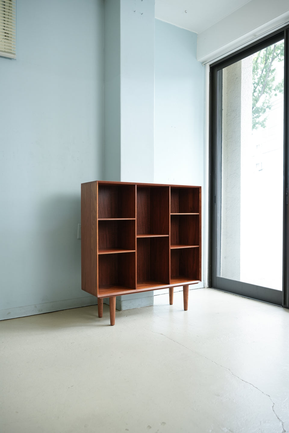 Peter Hvidt & Orla Mlgaard Nielsen Sborg Mobler Teak Bookcase/ピーター・ヴィッツ & オルラ・ムルガード・ニールセン ソボーモブラー ブックケース チーク材