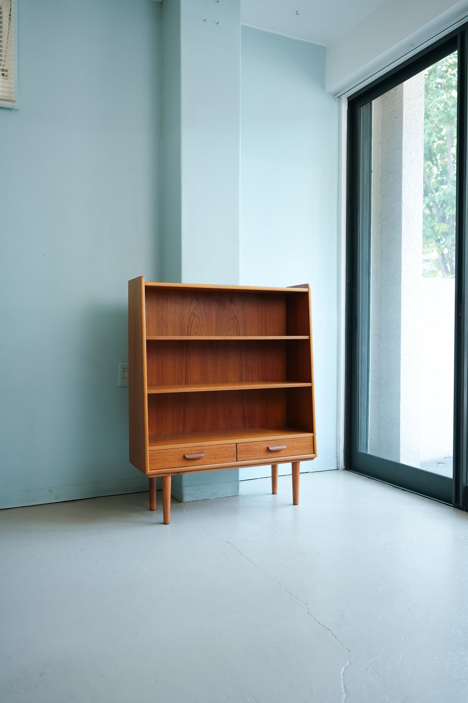 Swedish Vintage AB Möbelfabriken Örnen Bookcase with Drawer/スウェーデンヴィンテージ ブックケース 引き出し付
