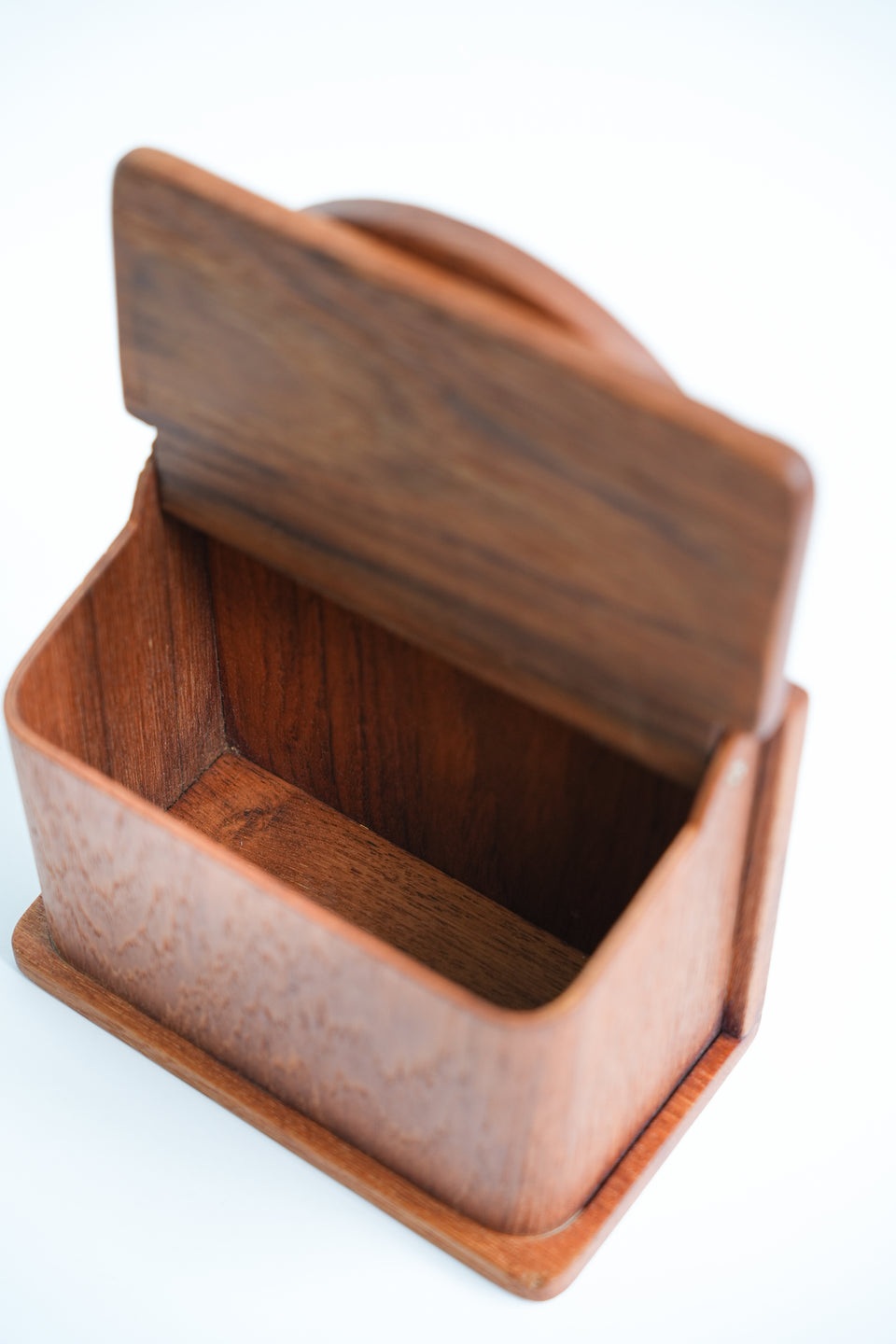 Swedish Vintage AKTA BANGKOK TEAK Salt Box/スウェーデンヴィンテージ ソルトボックス チーク材 北欧インテリア