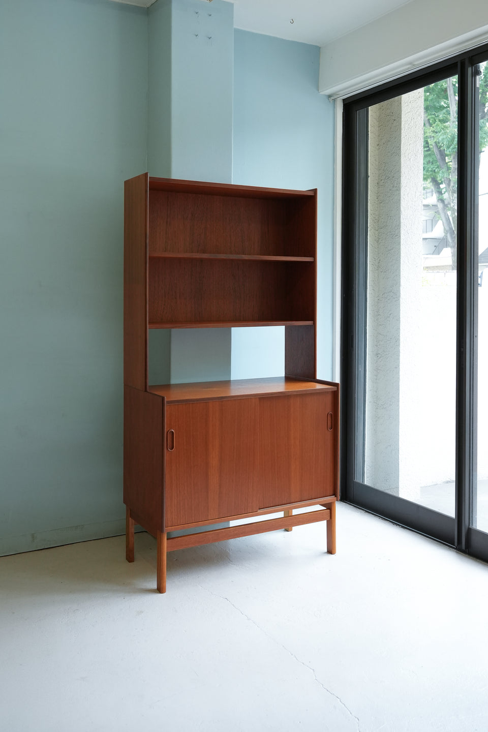 Swedish Vintage Bookcase Cabinet Teakwood/スウェーデンヴィンテージ ブックケース キャビネット チーク材 北欧家具