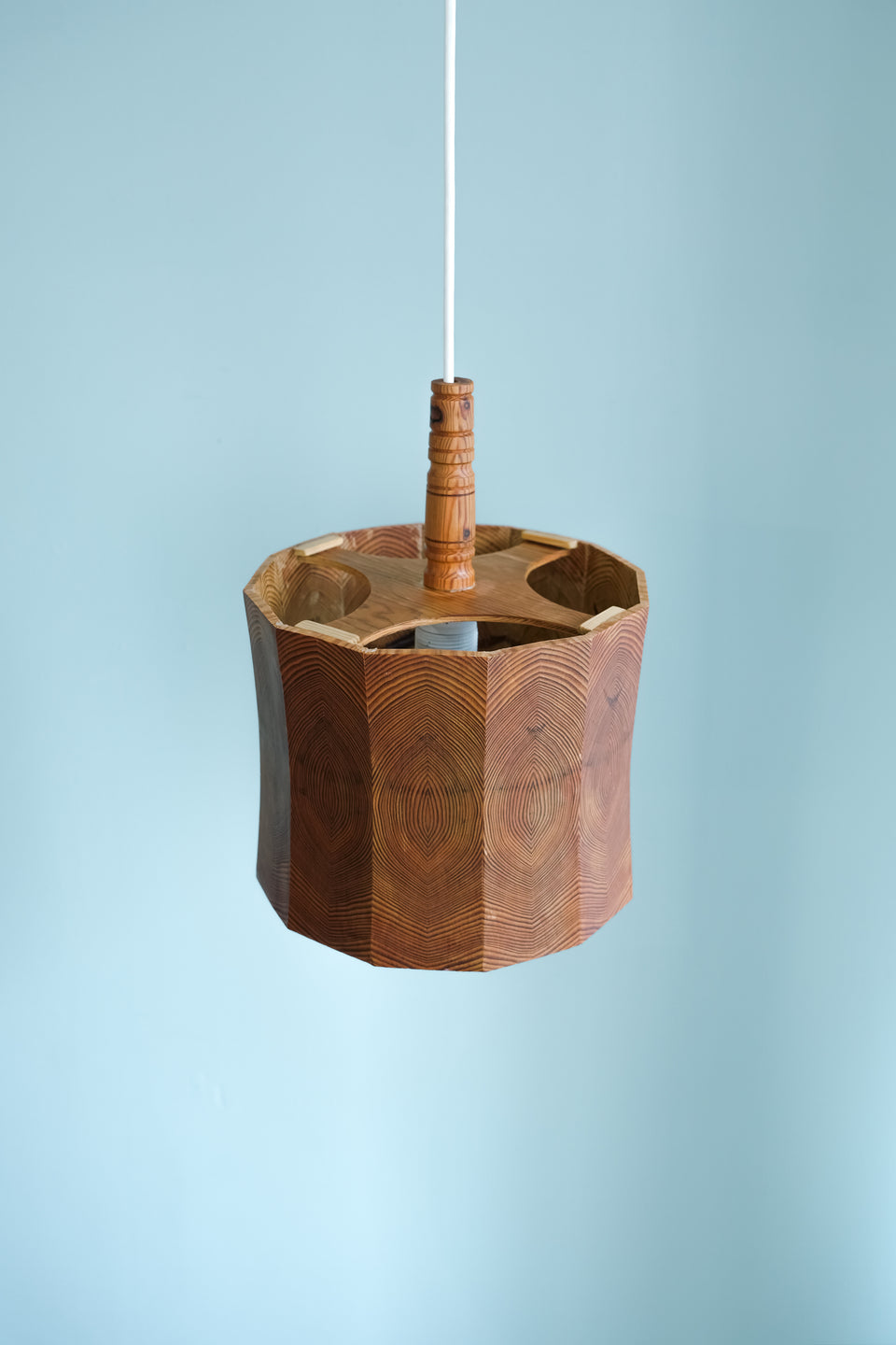 Swedish Vintage Pinewood Pendant Light/スウェーデンヴィンテージ ペンダントライト パイン材 照明 北欧インテリア
