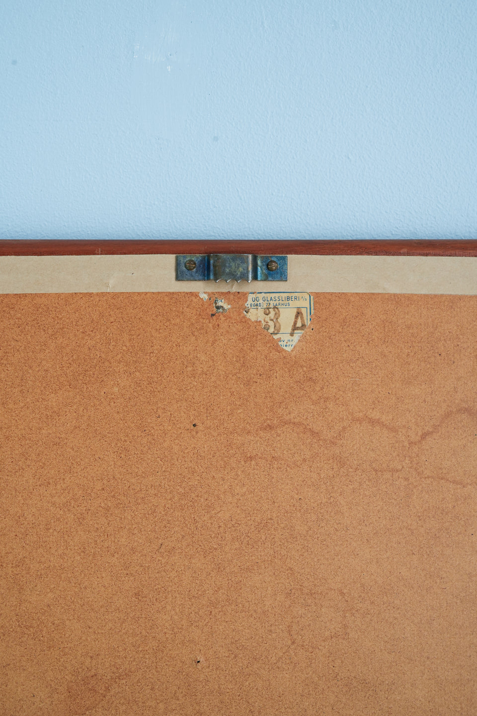 Teak Frame Wall Mirror Danish Vintage/チークフレーム ウォールミラー 壁掛け 鏡 デンマークヴィンテージ