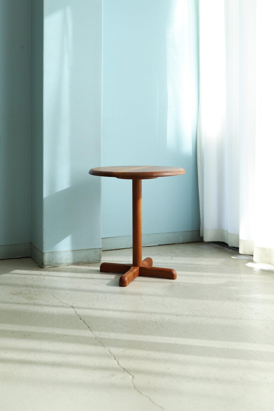 Teak Round Side Table Danish Modern Design/ラウンドサイドテーブル チーク材 デンマークモダンデザイン