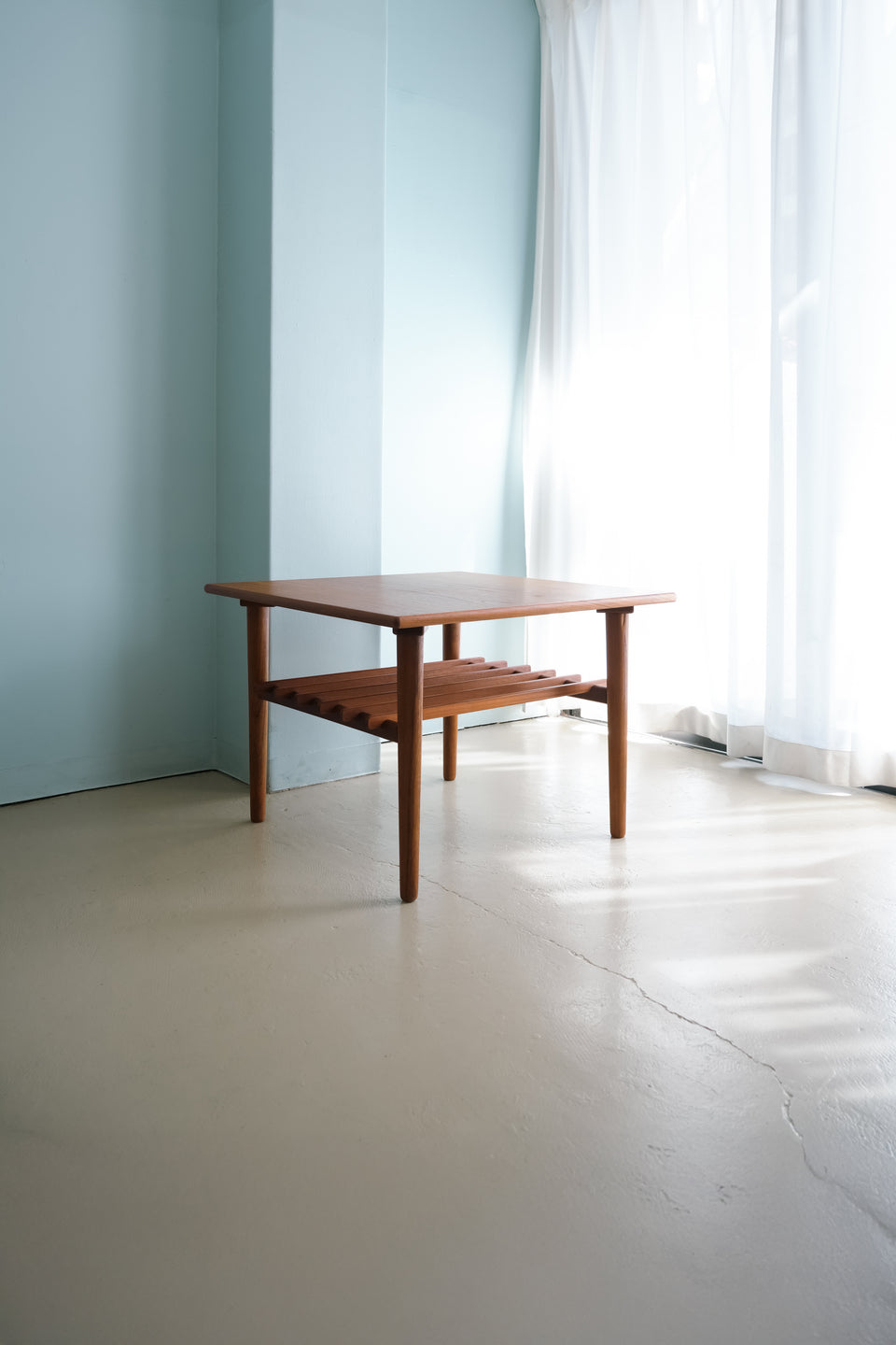 Teak Square Coffee Table Danish Vintage/デンマークヴィンテージ スクエア コーヒーテーブル チーク材