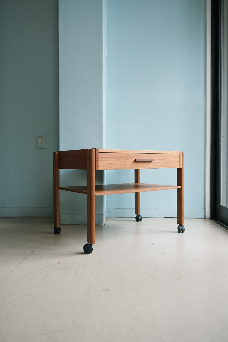 Danish Vintage PBJ Møbler Trolley Wagon Side Table/デンマークヴィンテージ トロリー ワゴン サイドテーブル 北欧家具
