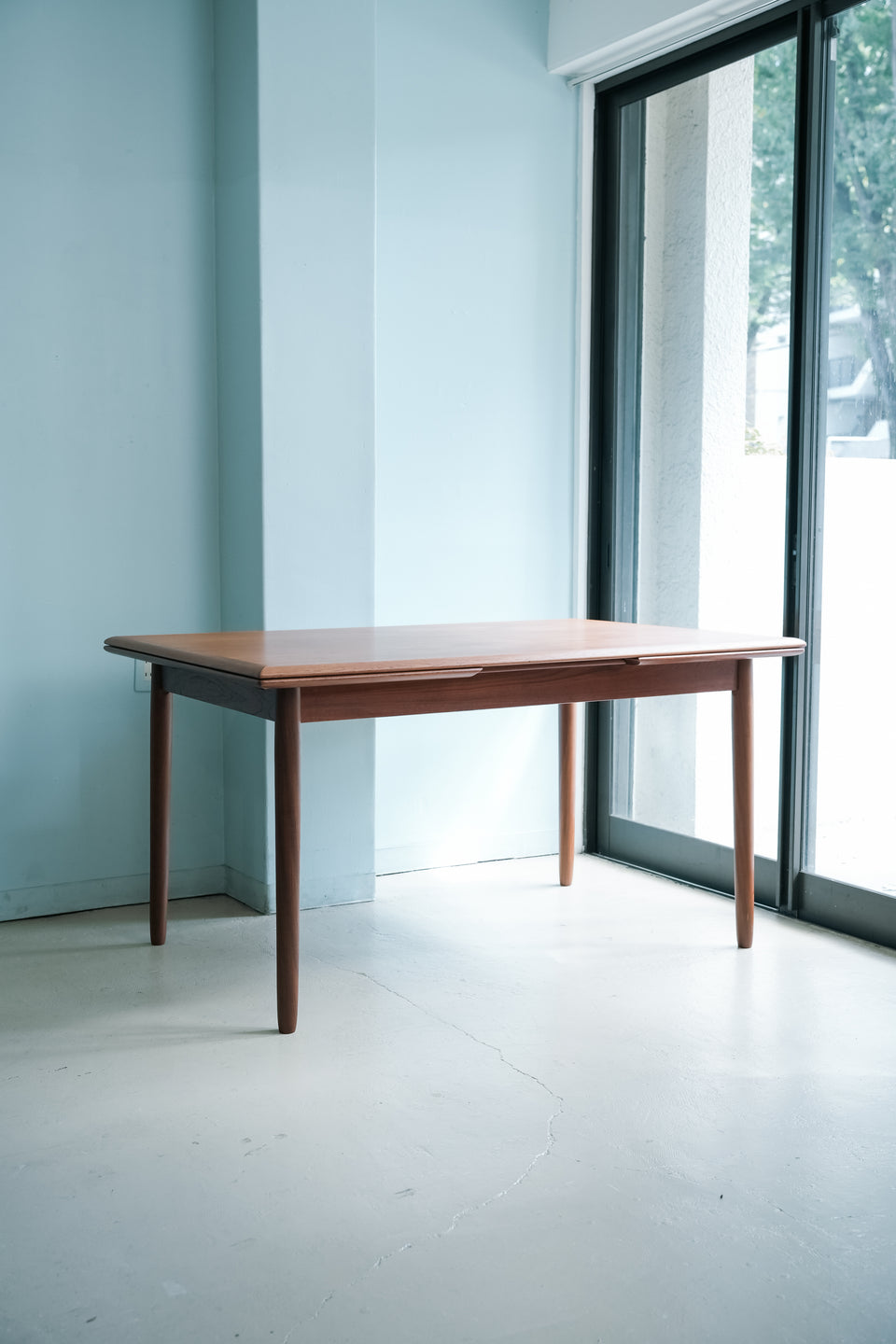 Draw Leaf Extension Dining Table Danish Vintage/デンマークヴィンテージ エクステンションダイニングテーブル チーク材
