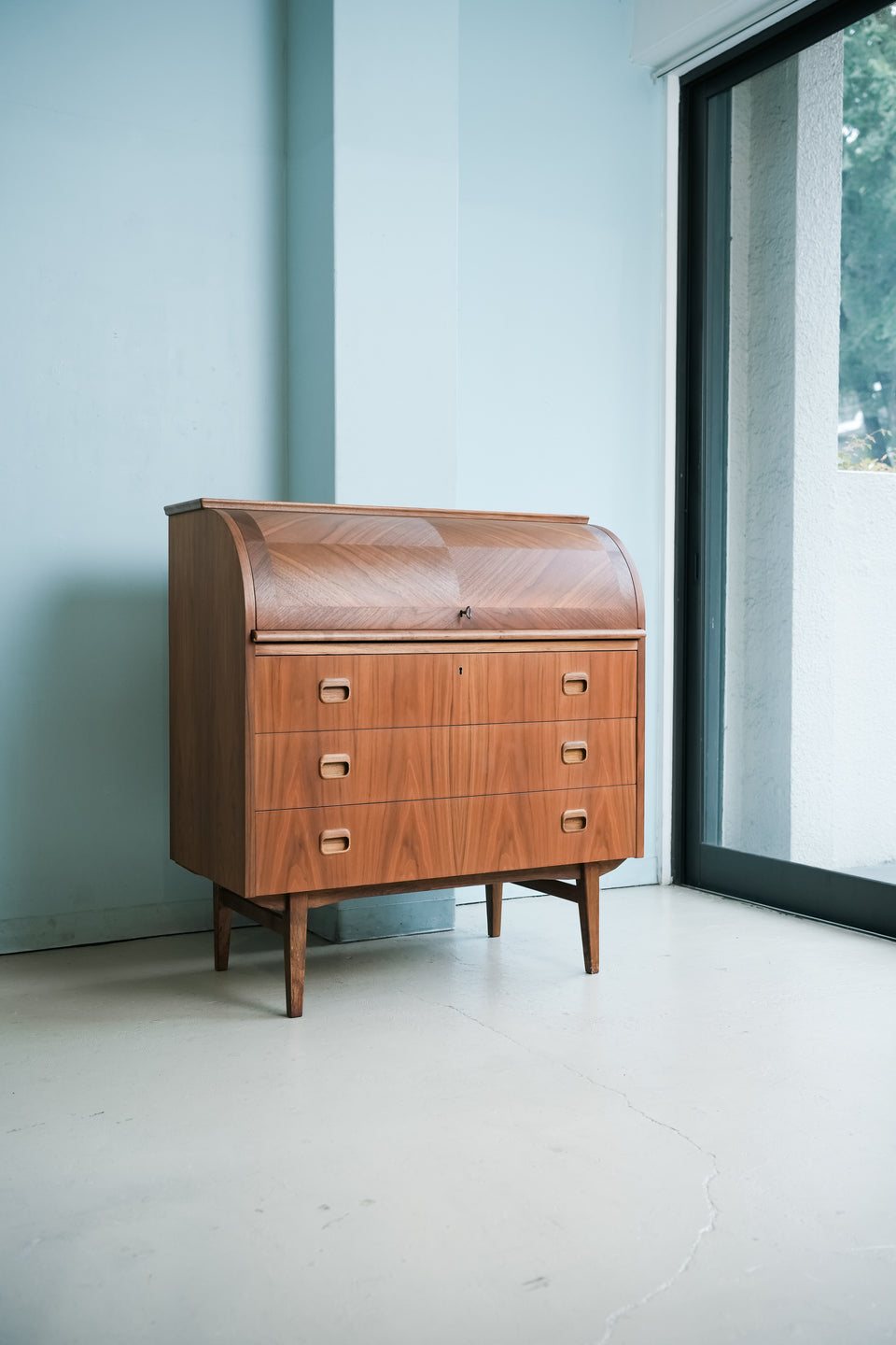 Roll Top Writing Bureau Swedish Vintage/スウェーデンヴィンテージ ロールトップ ライティングビューロー
