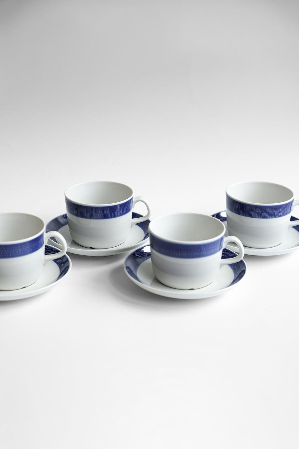Rorstrand Koka Blå Tea Cup & Saucer Hertha Bengtson/ロールストランド コカ ブルー ティーカップ＆ソーサー ヘルタ・ベングトソン