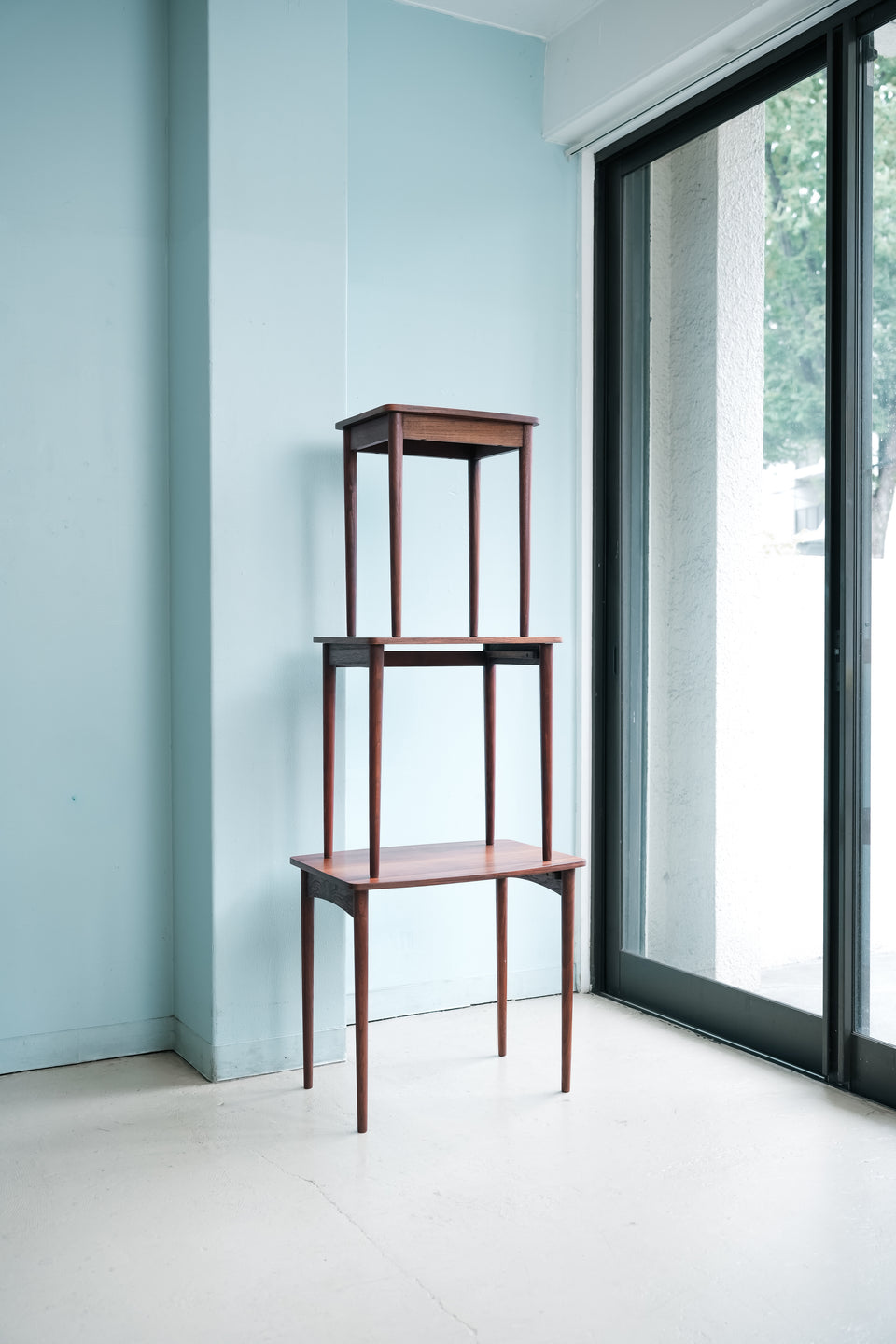 Rosewood Nesting Table Danish Vintage/デンマークヴィンテージ ネストテーブル ローズウッド材