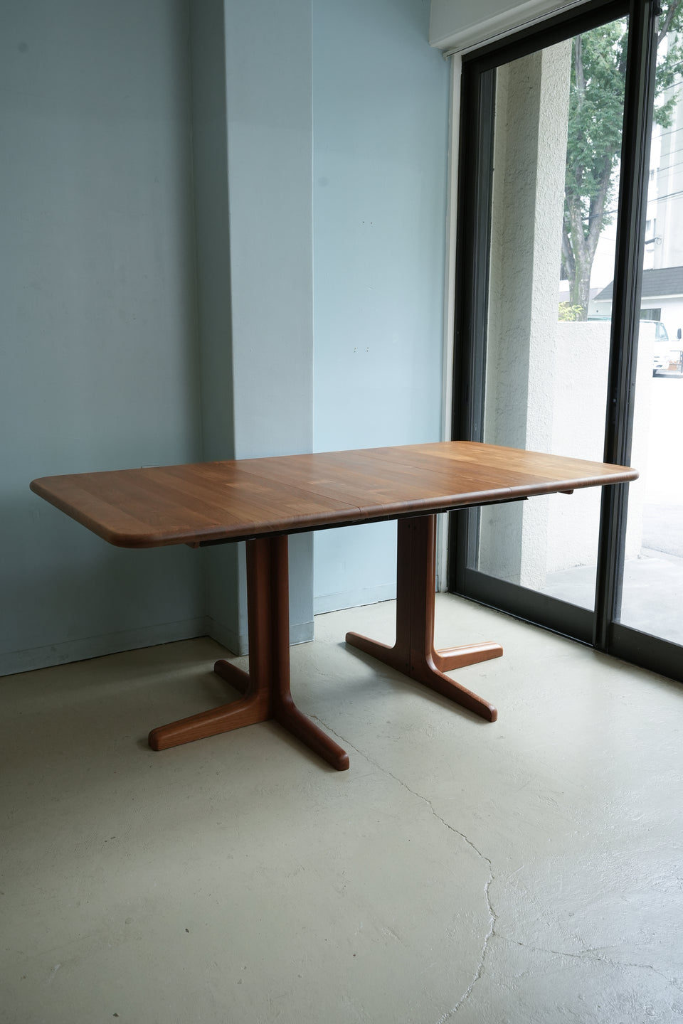 Solid Teak Extension Dining Table Danish Vintage/デンマークヴィンテージ エクステンション ダイニングテーブル チーク材
