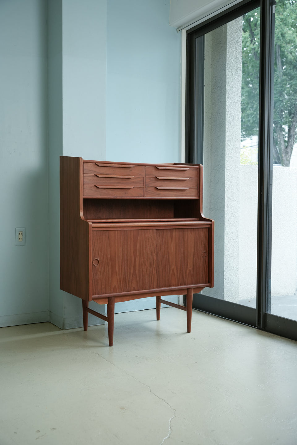 Teakwood Writing Bureau Danish Vintage/デンマークヴィンテージ ライティングビューロー チーク材
