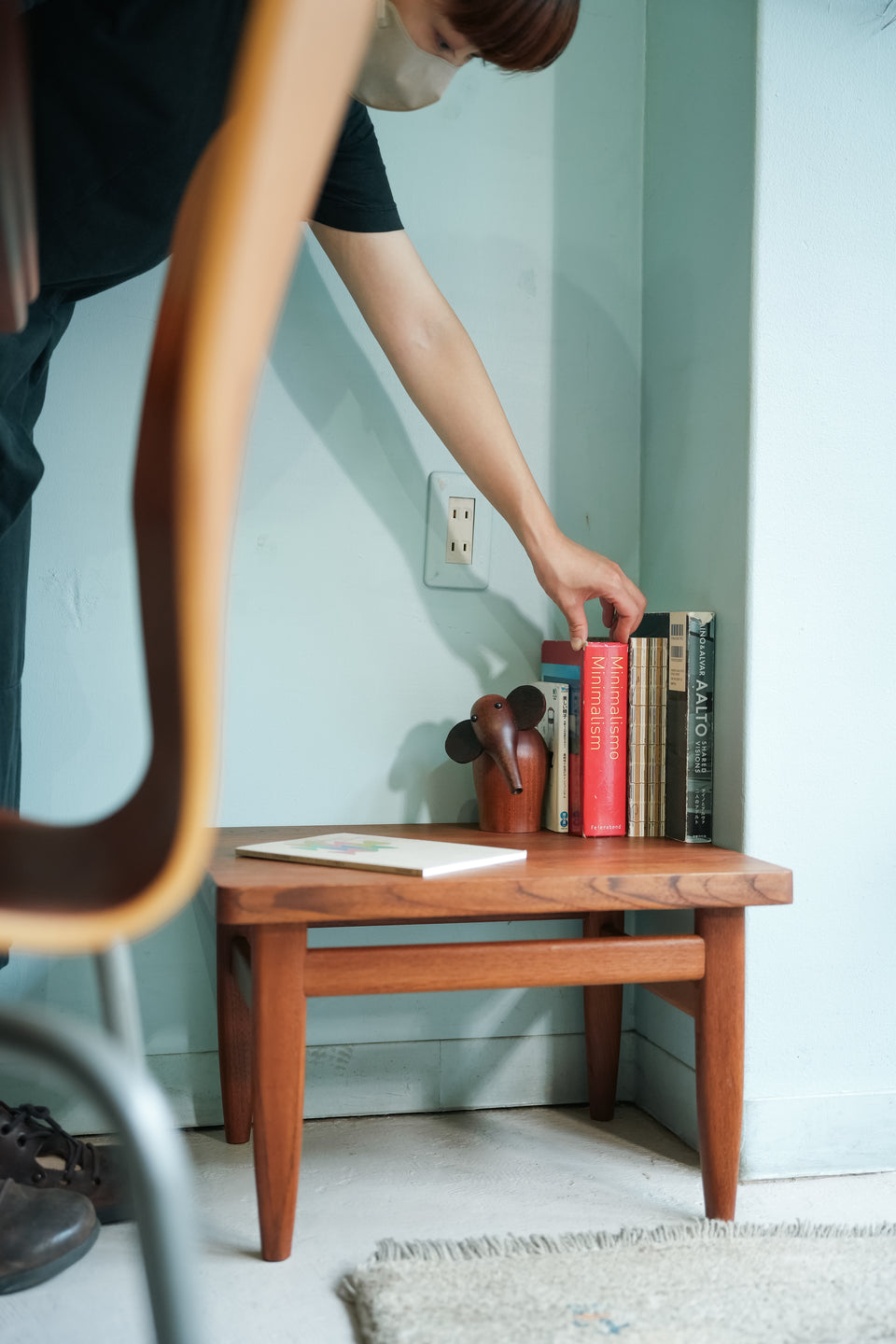Danish Vintage Teak Elephant Objet/デンマークヴィンテージ ゾウのオブジェ チーク材 北欧インテリア
