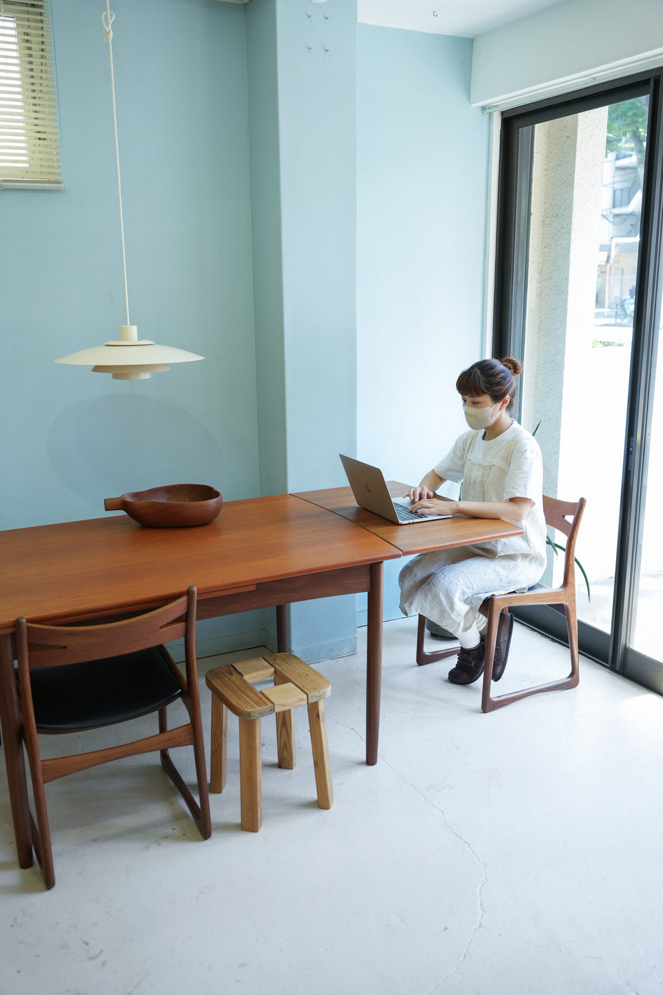 Extension Dining Table Teakwood Danish Vintage/デンマークヴィンテージ エクステンション ダイニングテーブル チーク材 北欧家具