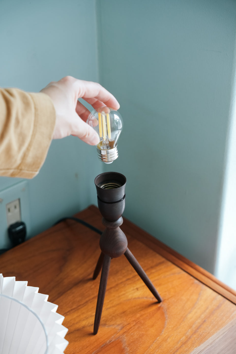 Tripod Table Lamp Danish Vintage/デンマークヴィンテージ テーブルランプ 三本脚 照明 北欧インテリア