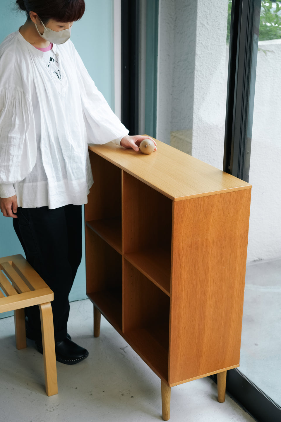 Oakwood Bookcase Danish Vintage/デンマークヴィンテージ ブックケース シェルフ オーク材 北欧家具