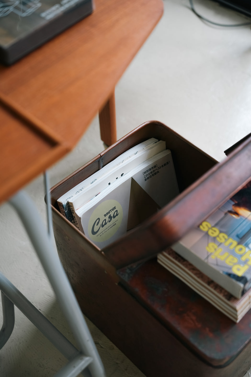 Vintage Copper Storage Box/ヴィンテージ ストレージボックス 銅製