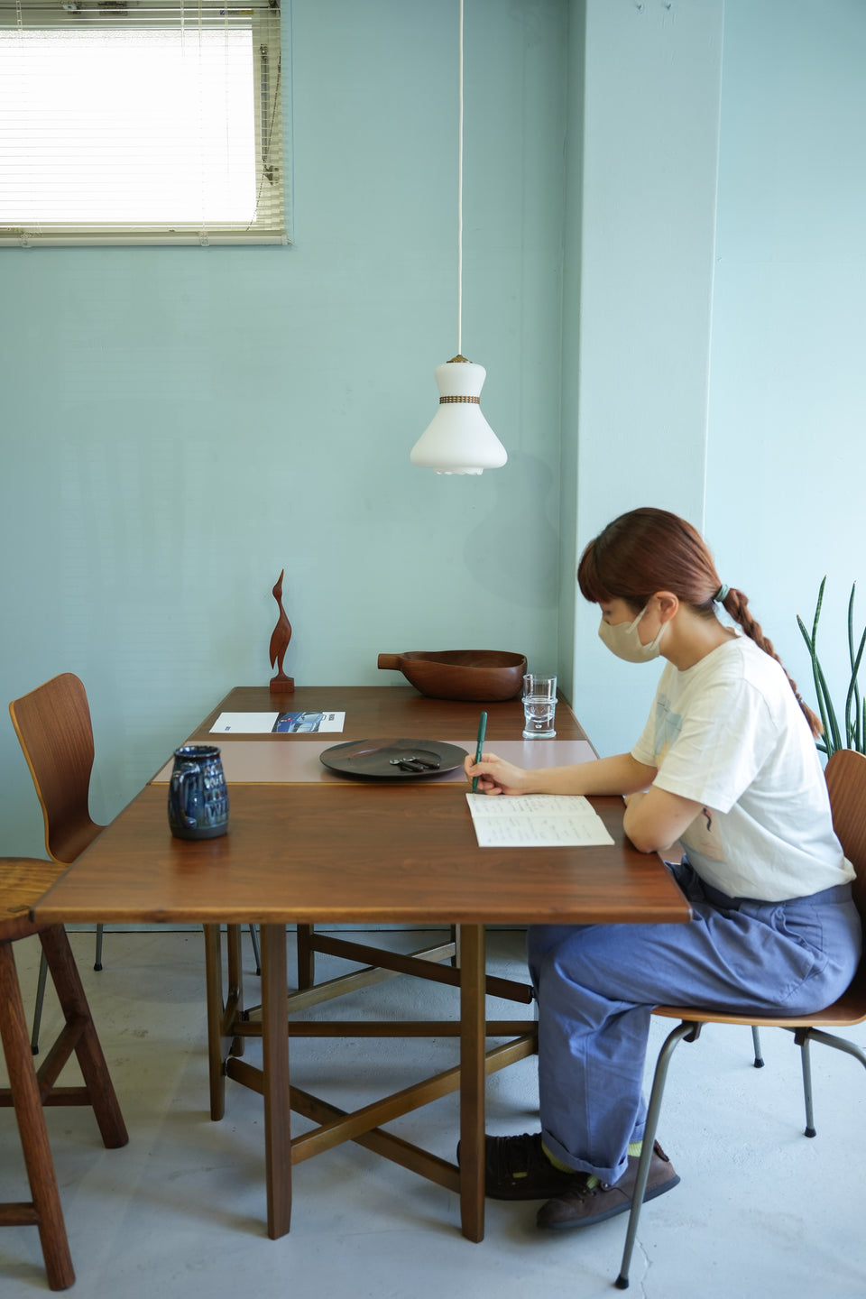 Norway Vintage Gate-Leg Table/ノルウェーヴィンテージ ゲートレッグ テーブル エクステンション 折りたたみ 北欧家具