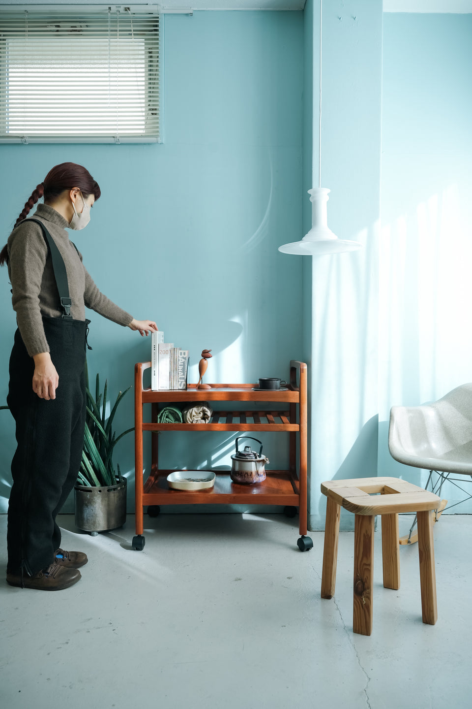 Brink Mobler Teak Serving Trolley Wagon/ブリンクモブラー サービングトロリー ワゴン チーク材 デンマークヴィンテージ