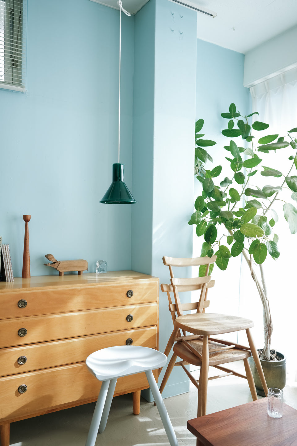 Small Holmegaard P&T Pendant Green Michael Bang/スモール ホルムガード ペンダントライト グリーン 照明 デンマークヴィンテージ