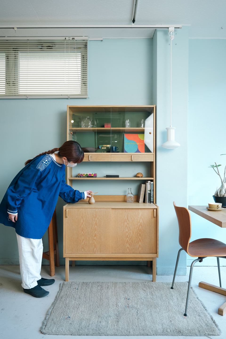 Bodafors Glass Cabinet Shelf Swedish Vintage/スウェーデンヴィンテージ ボダフォース ガラスキャビネット シェルフ 北欧家具