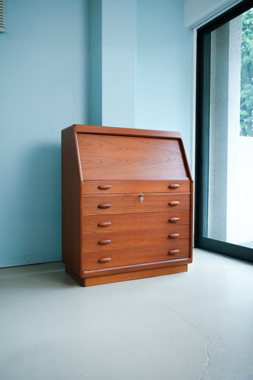 Danish Vintage Dyrlund Writing Bureau/デンマークヴィンテージ デューロン ライティングビューロー