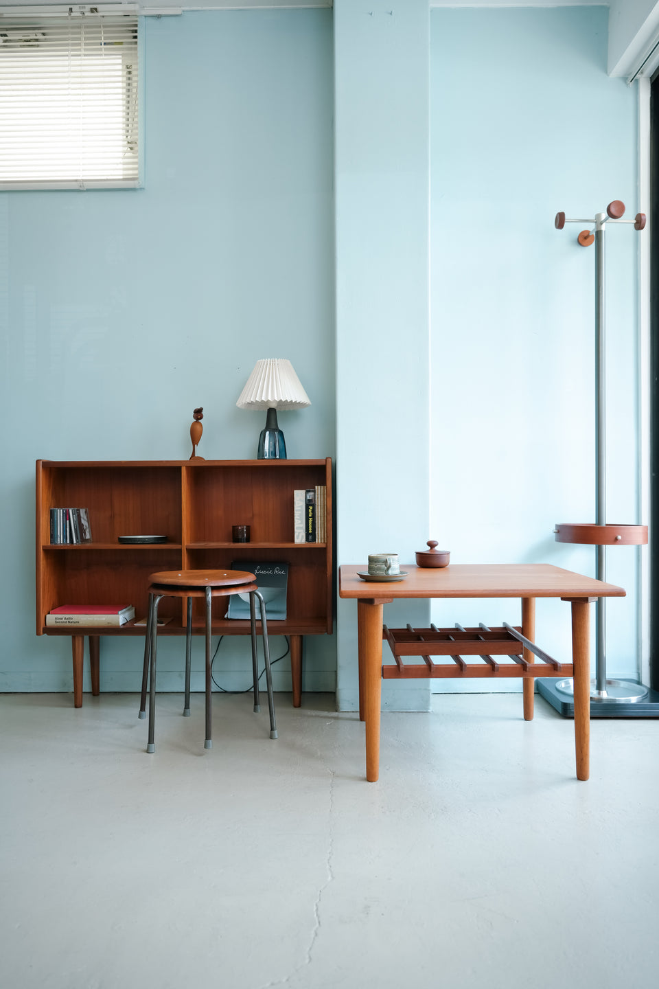 Danish Vintage Plywood Stacking Stool/デンマークヴィンテージ スツール プライウッド