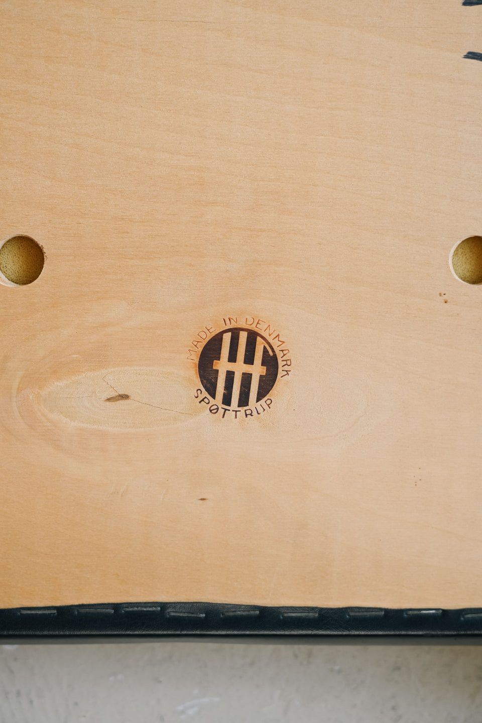 Danish Vintage Spøttrup Møbelfabrik Stool Ottoman/デンマークヴィンテージ スツール オットマン チーク材
