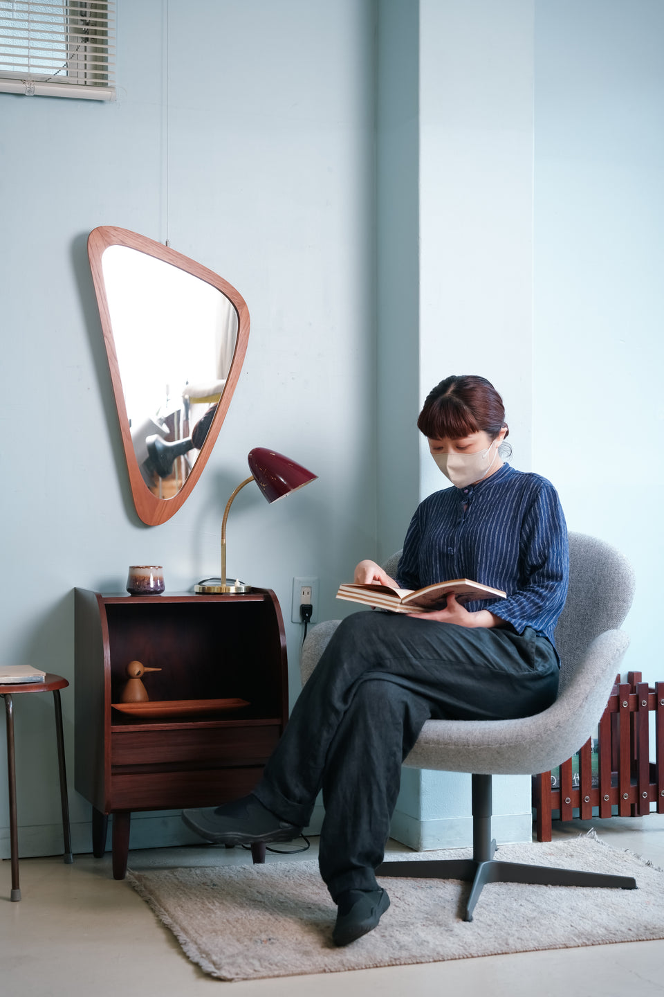 Euro Vintage Gooseneck Table Lamp/ヨーロッパヴィンテージ グースネックテーブルランプ