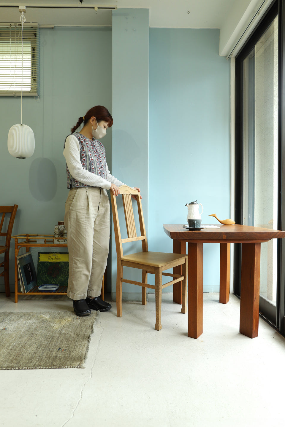 French Antique Wooden Chair/フランスアンティーク ウッドチェア 椅子