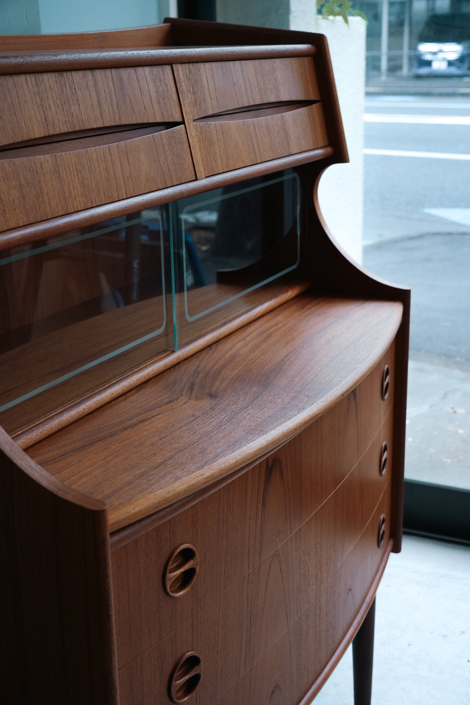 Gunnar Falsig Mobelfabrik Writing Bureau Danish Vintage/デンマークヴィンテージ ライティングビューロー 北欧家具