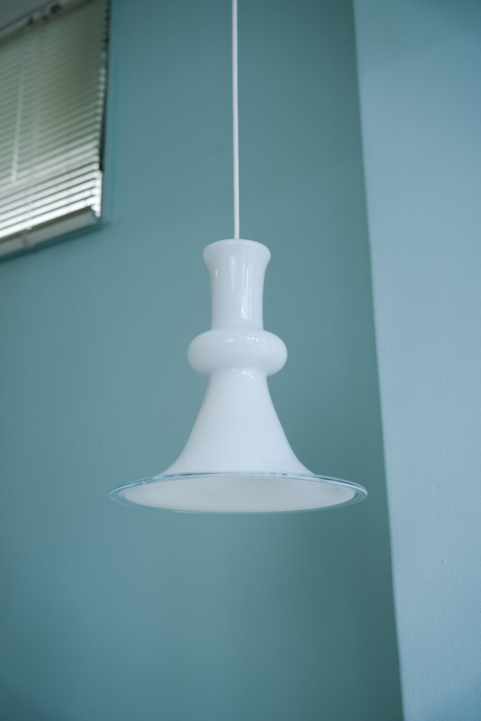 Holmegaard Pendant Light Etude2 White/ホルムガード ペンダントライト エチュード マイケル・バング デンマークヴィンテージ