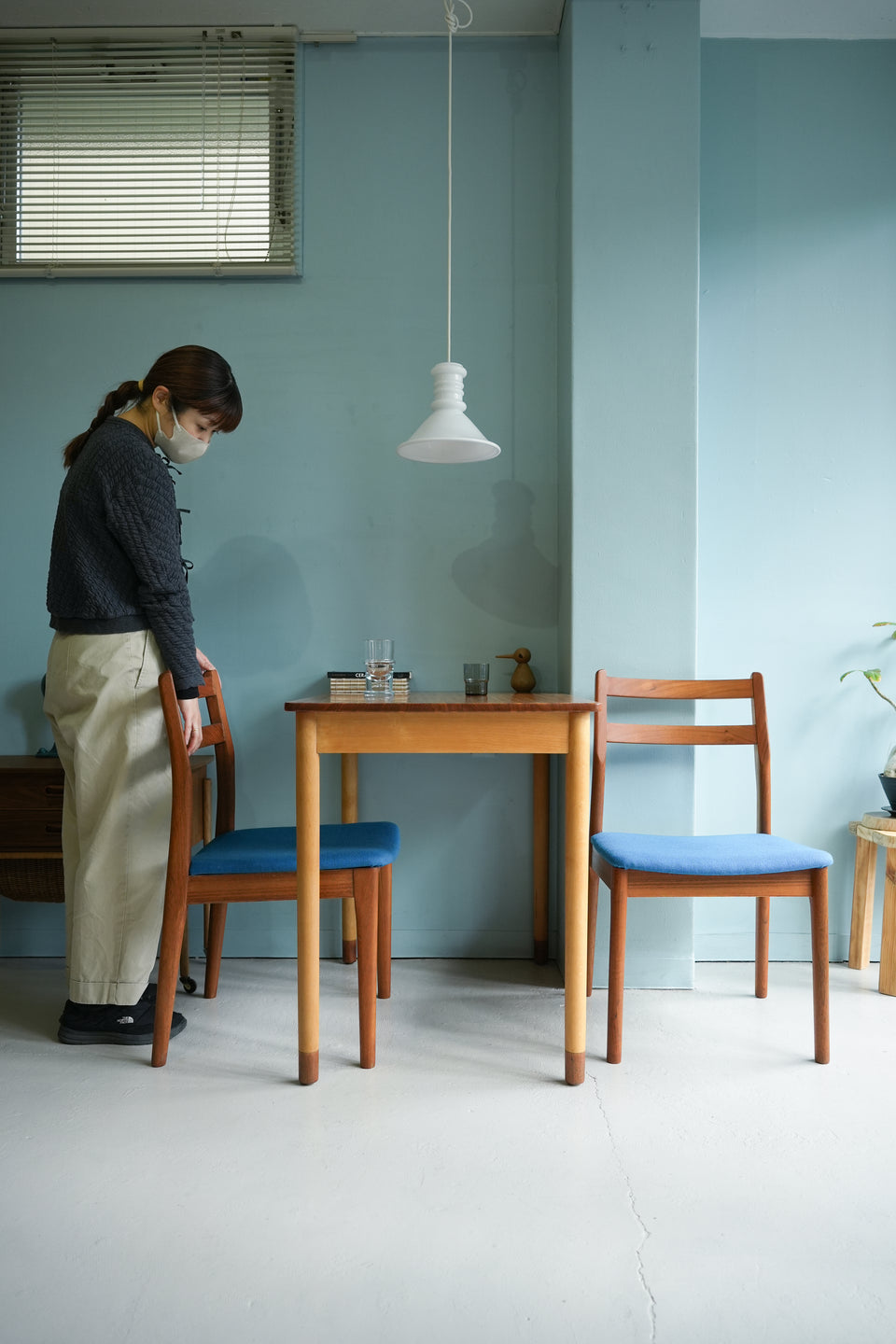 Japanese Vintage Dining Chair Teakwood/ジャパンヴィンテージ ダイニングチェア チーク材 椅子