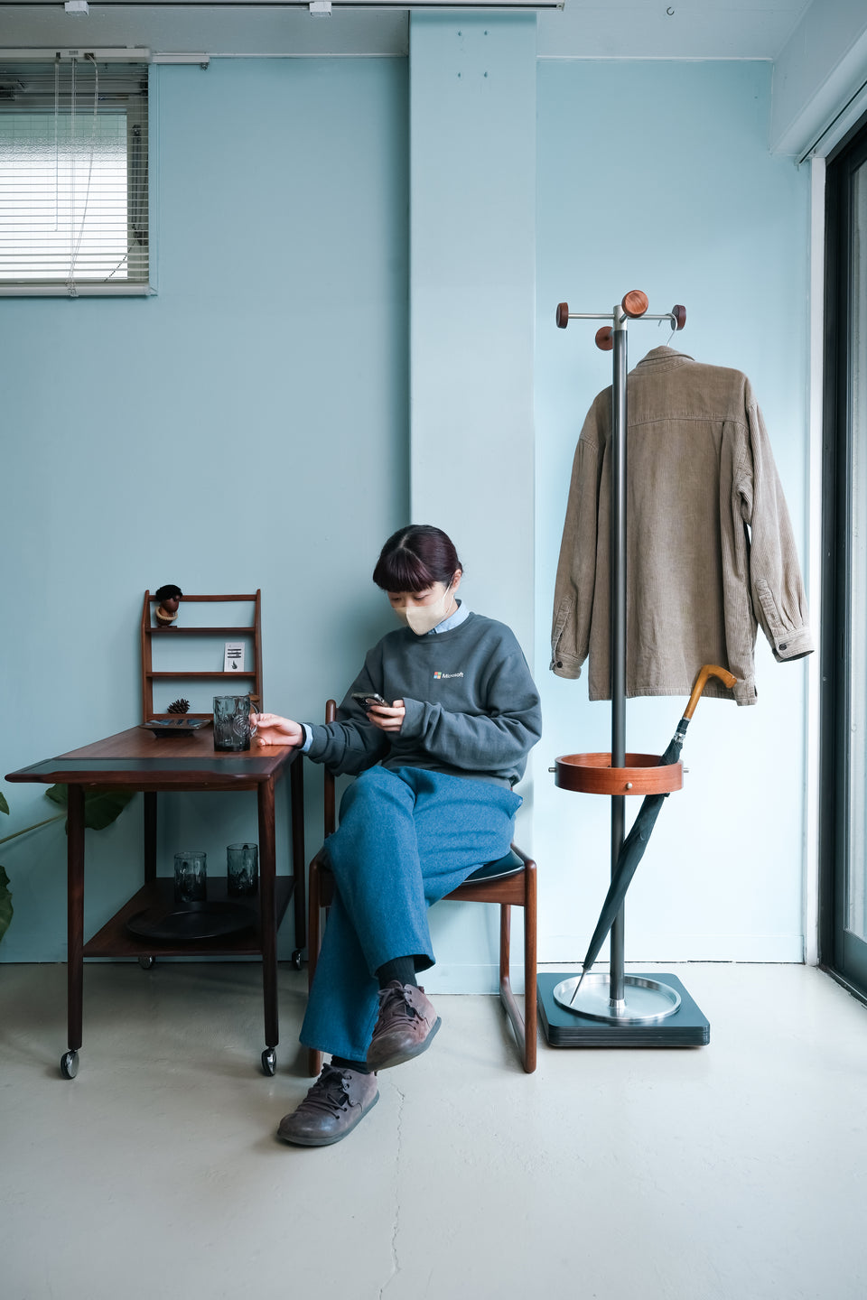 Japanese Vintage Hole Stand/ジャパニーズヴィンテージ ホールスタンド コートラック ミッドセンチュリーモダン