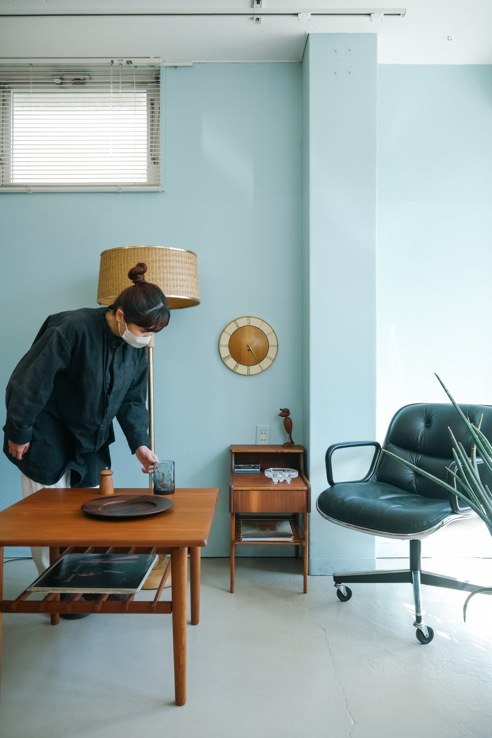 Swedish Vintage Nybro Glassworks Iceberg Tray Paul Isling/スウェーデンヴィンテージ ニーブロ ガラストレイ