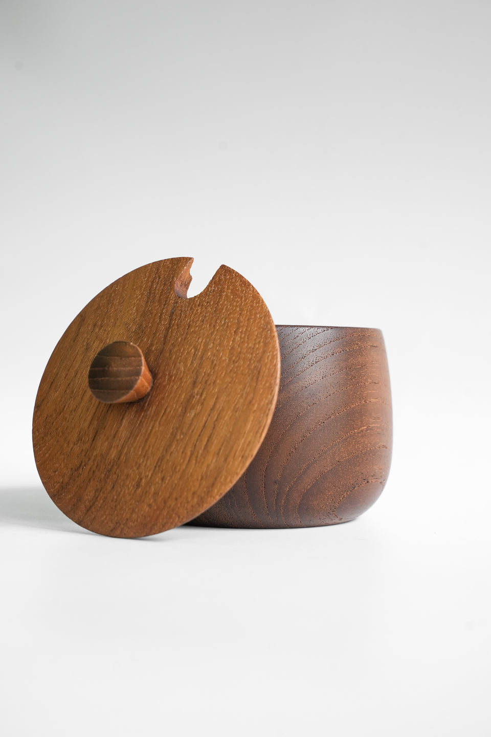 Swedish Vintage Teak Canister Bowl/スウェーデンヴィンテージ チーク材 キャニスター ボウル