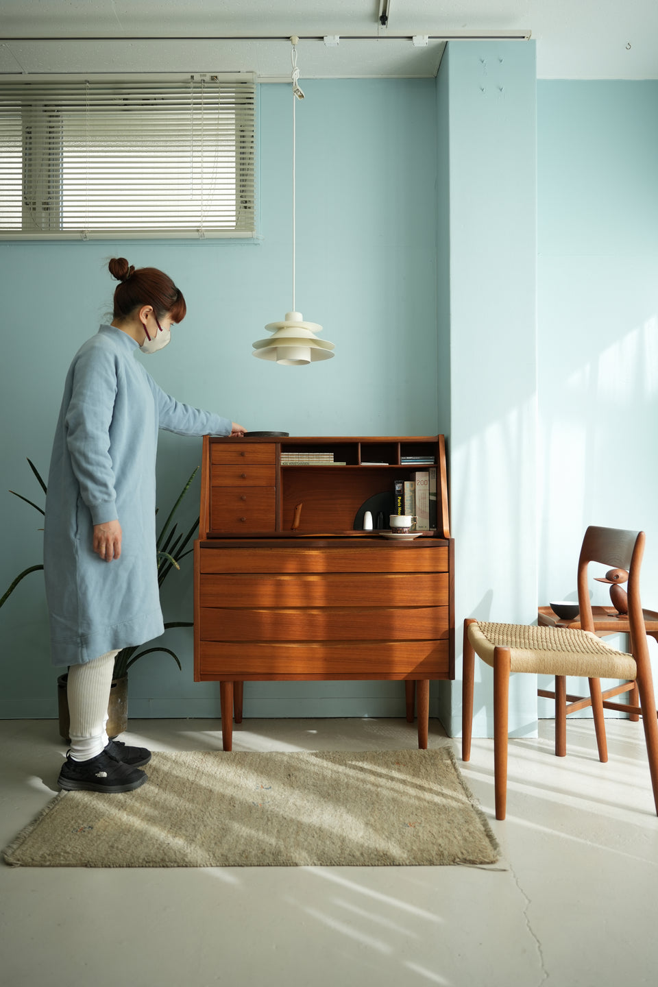 Writing Bureau Dresser Danish Vintage/デンマークヴィンテージ ライティングビューロー ドレッサー 北欧家具