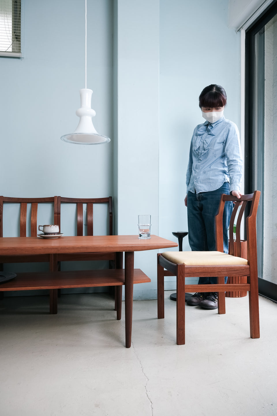 Japanese Vintage Teak Dining Chair/ジャパンヴィンテージ ダイニングチェア チーク材
