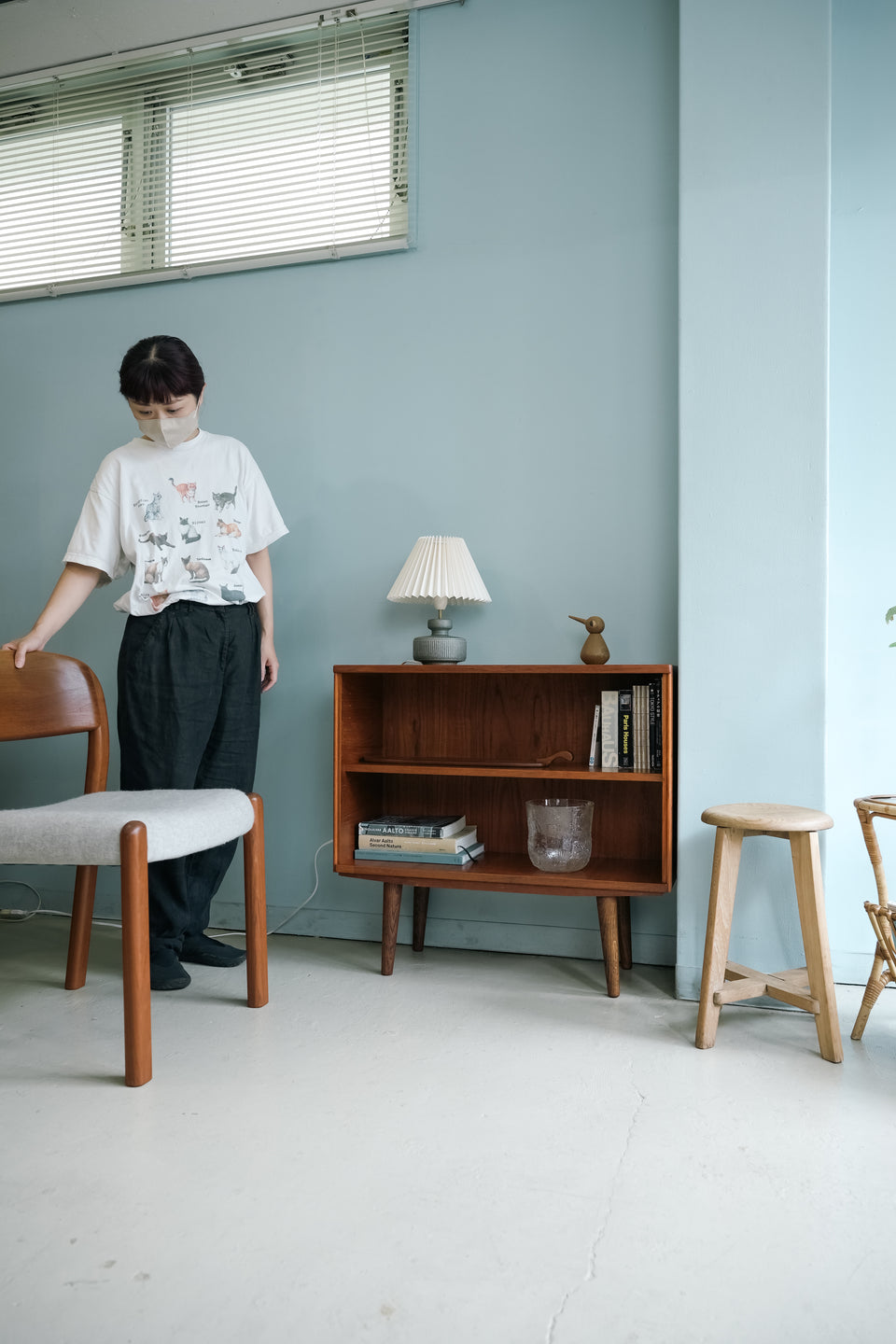 Teak Small Bookcase Danish Vintage/デンマークヴィンテージ スモールブックケース チーク材
