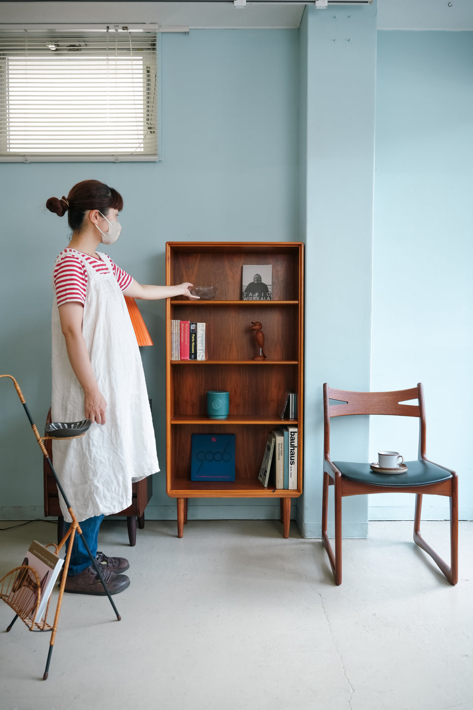 Bodafors Slim Bookcase Facett Bertil Fridhagen/スウェーデンヴィンテージ ボダフォース スリムブックケース バーティル・フリードハーゲン