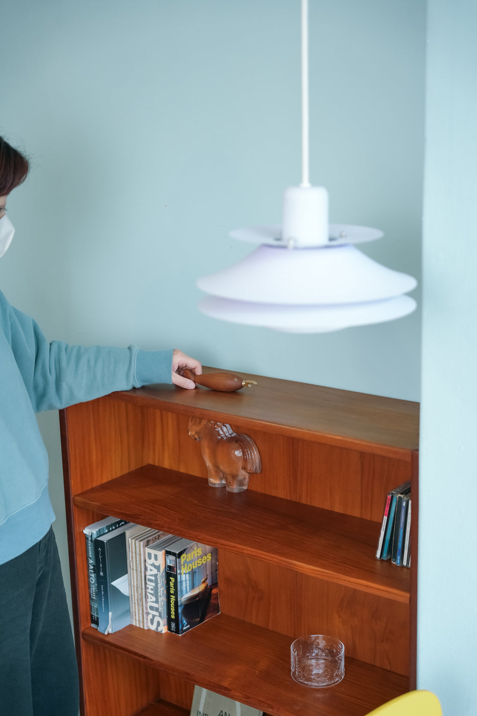 Bookcase Teak Danish Vintage/デンマークヴィンテージ ブックケース 本棚 チーク材
