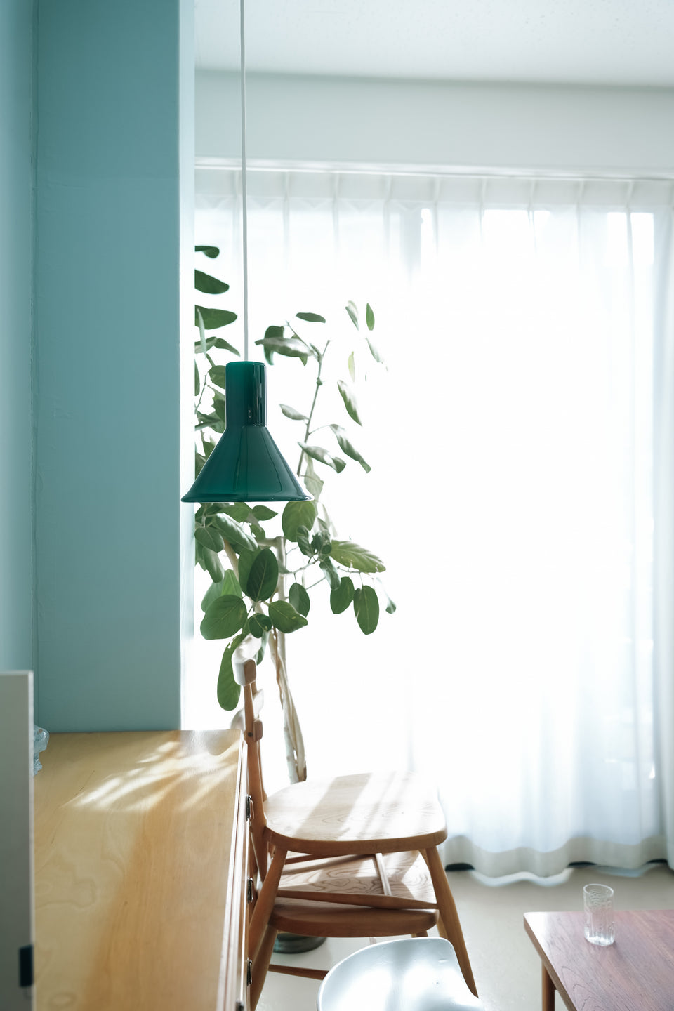 Small Holmegaard P&T Pendant Green Michael Bang/スモール ホルムガード ペンダントライト グリーン 照明 デンマークヴィンテージ