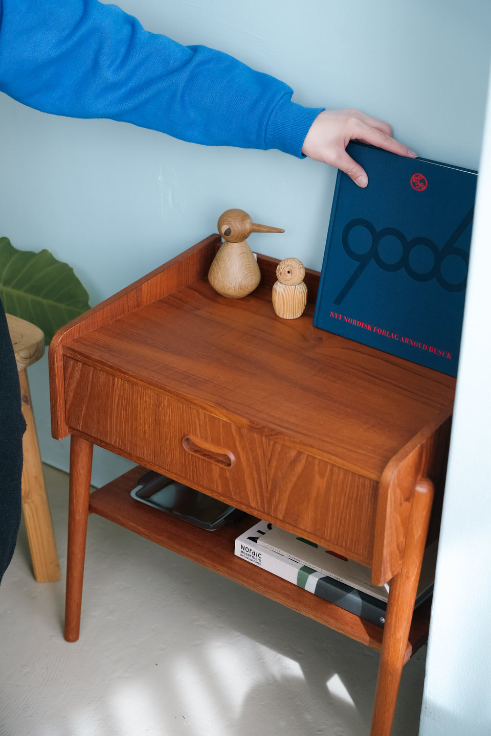 Teak Side Chest Table Danish Vintage/デンマークヴィンテージ サイドチェストテーブル チーク材 北欧家具