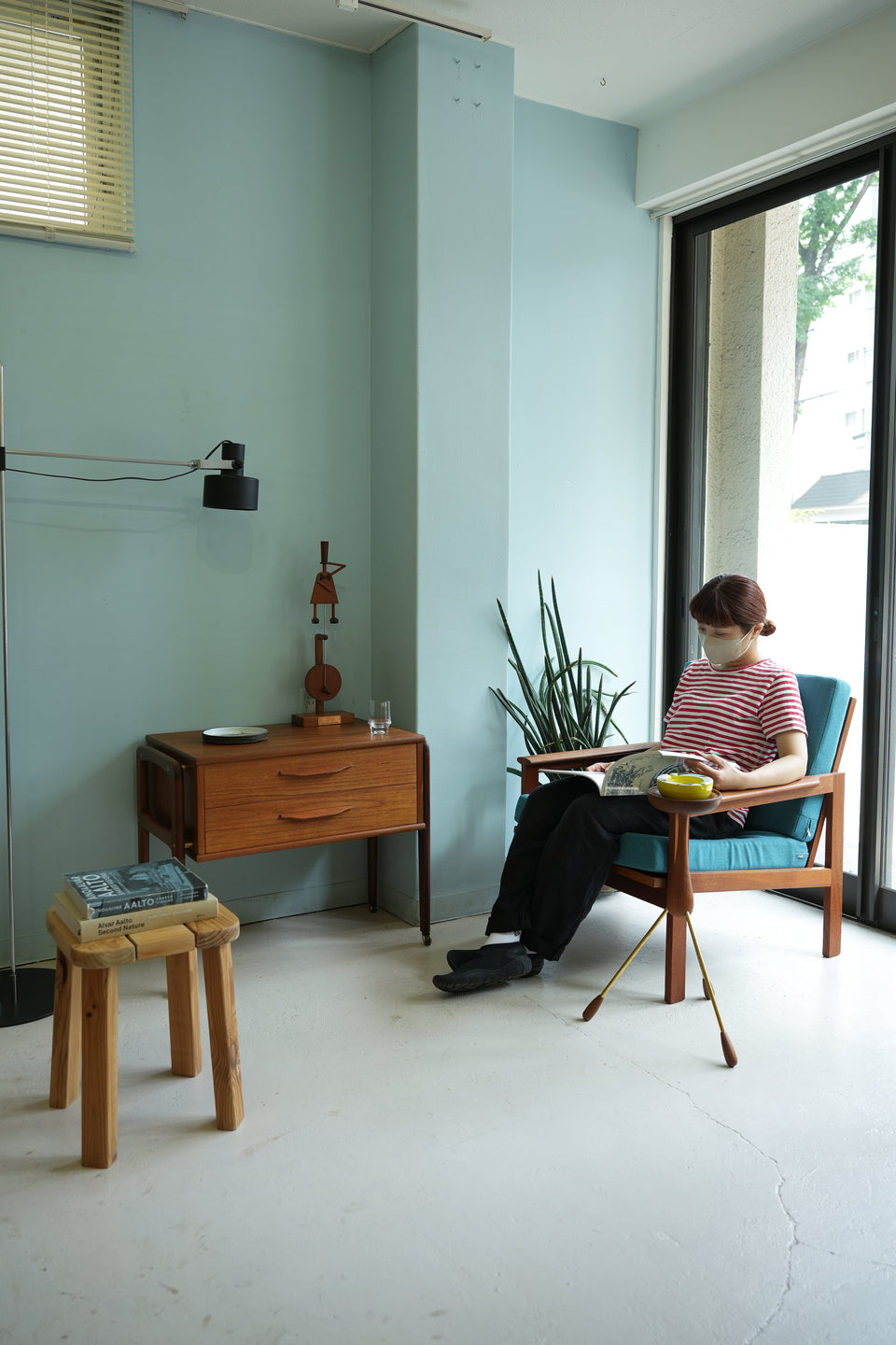Danish Vintage Sewing Wagon Side Chest/デンマークヴィンテージ ソーイングワゴン サイドチェスト 北欧家具