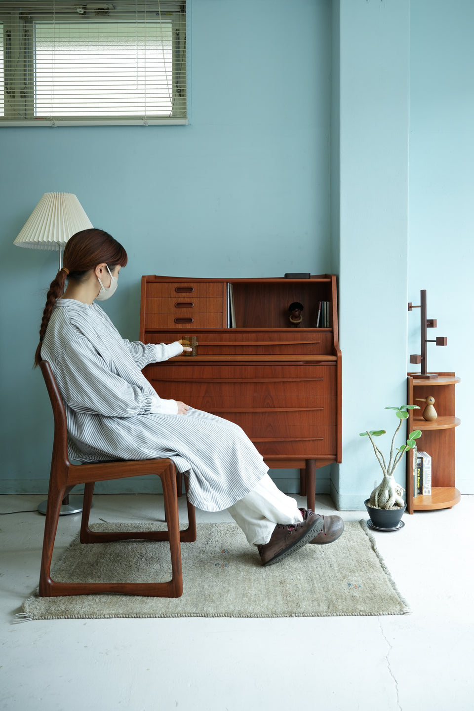 Danish Vintage Writing Bureau Dresser Gunnar Falsig/デンマークヴィンテージ ライティングビューロー ドレッサー 北欧家具