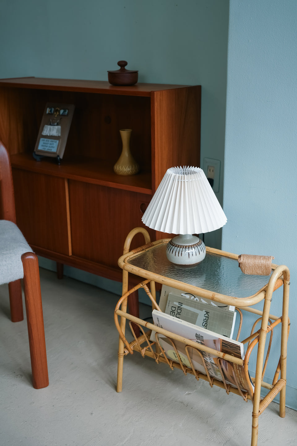 Danish Vintage PM Keramik Table Lamp/デンマークヴィンテージ PMケラミック テーブルランプ 照明
