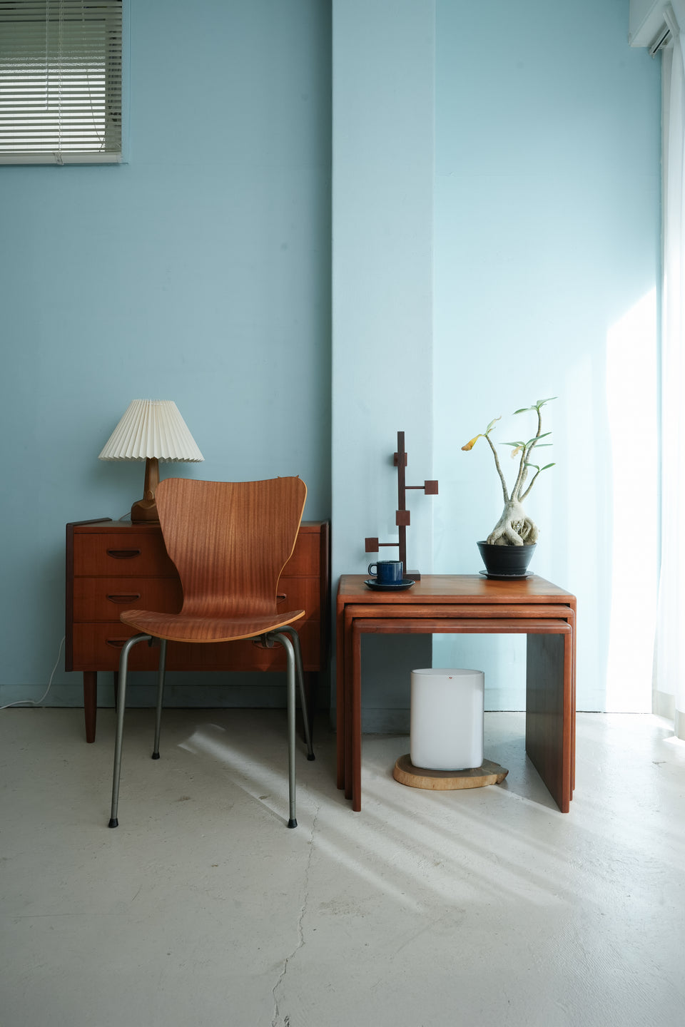 Danish Vintage Salin Møbler Nyborg Nesting Table Teakwood/デンマークヴィンテージ ネストテーブル チーク材 北欧家具