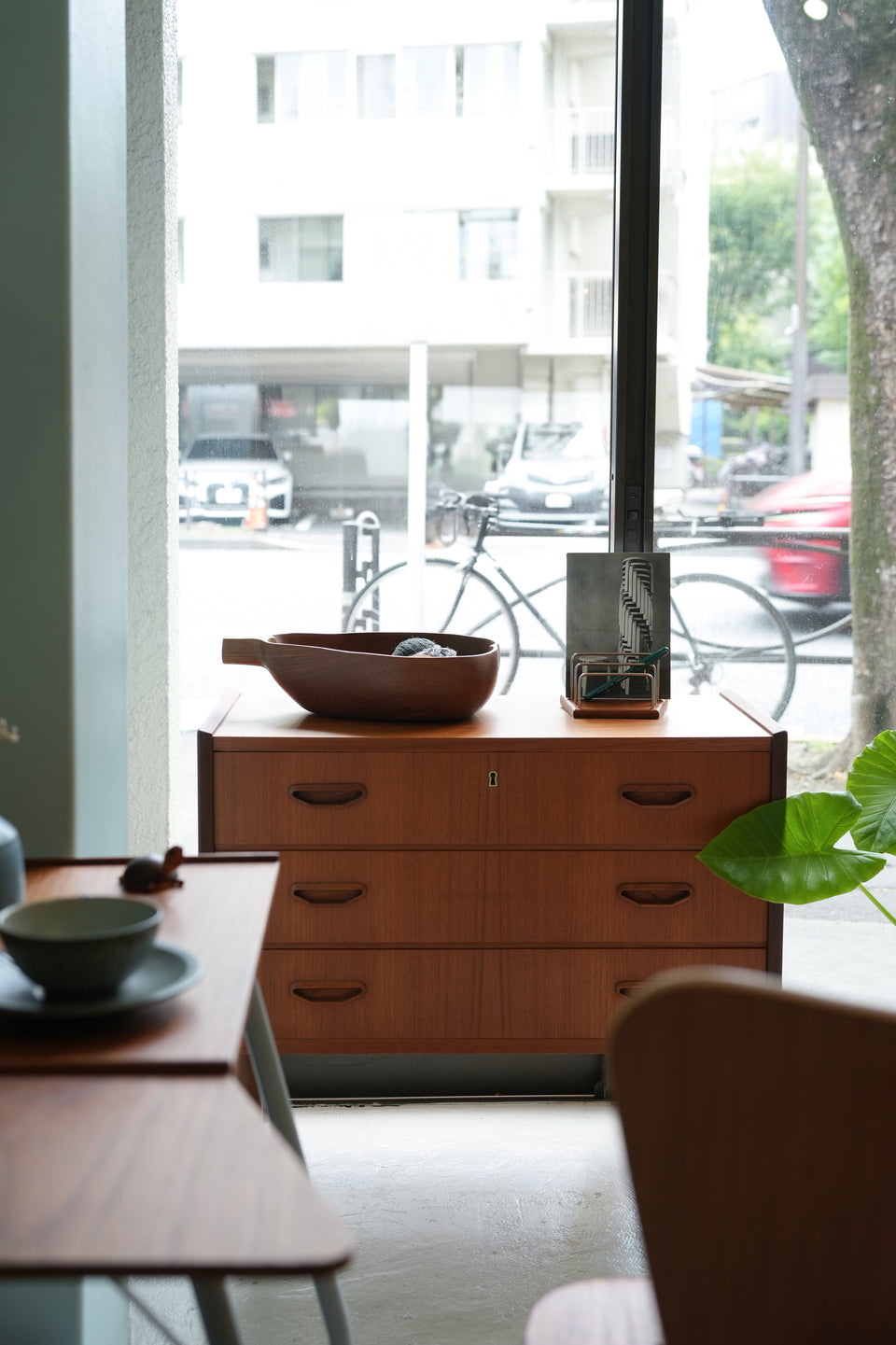 Danish Vintage Teakwood Letter Holder/デンマークヴィンテージ レターホルダー チーク材 北欧インテリア