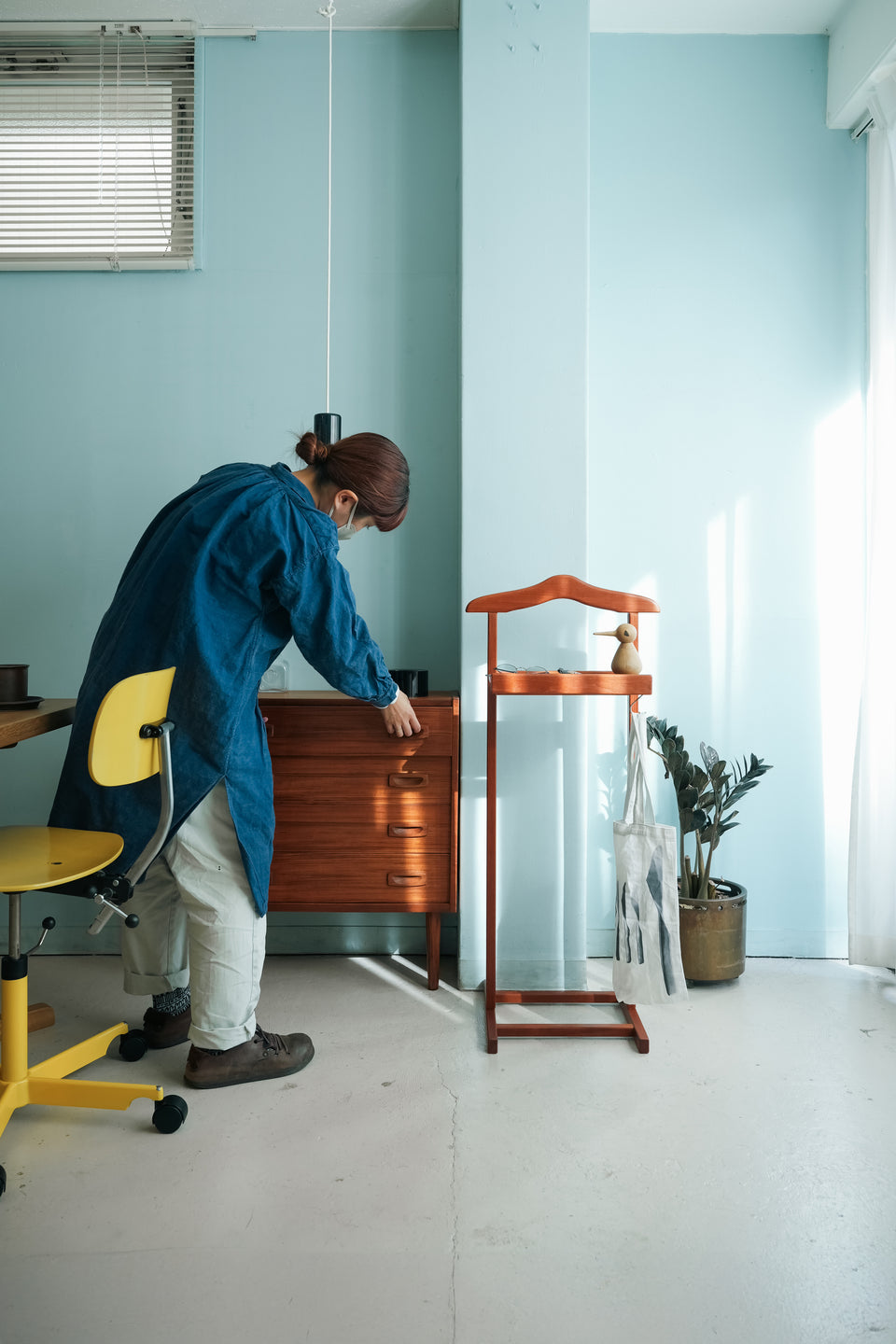 Danish Vintage Valet Stand PBJ Møbler/デンマークヴィンテージ バレットスタンド コートラック 北欧インテリア