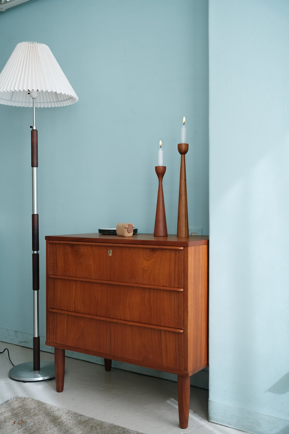 Danish Vintage Wooden Candle Holder/デンマークヴィンテージ キャンドルホルダー 北欧インテリア
