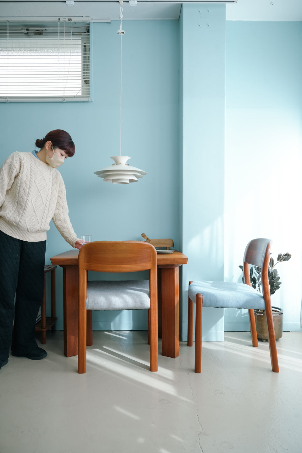 EMC Furniture A/S Teak Dining Chair/デンマークヴィンテージ ダイニングチェア 椅子 チーク材 北欧家具